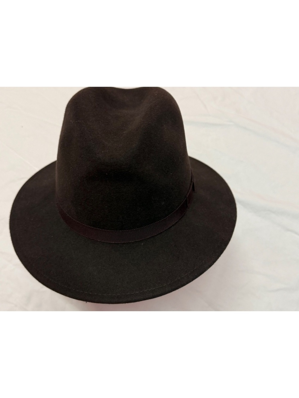 Country Gentleman Gentle Felt Brown Wool Fedora Hat Medium